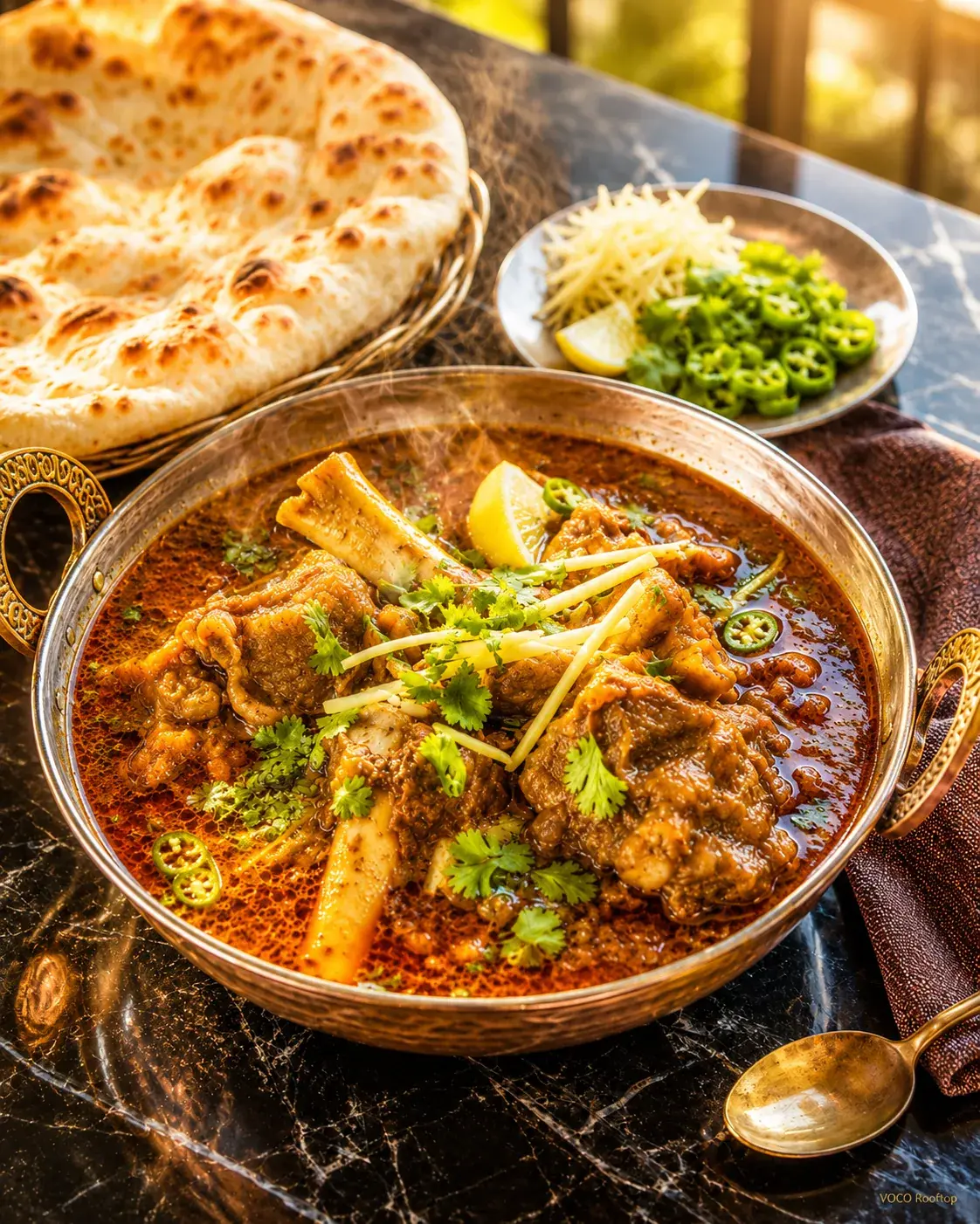 Beef Paya at VOCO Rooftop Lahore