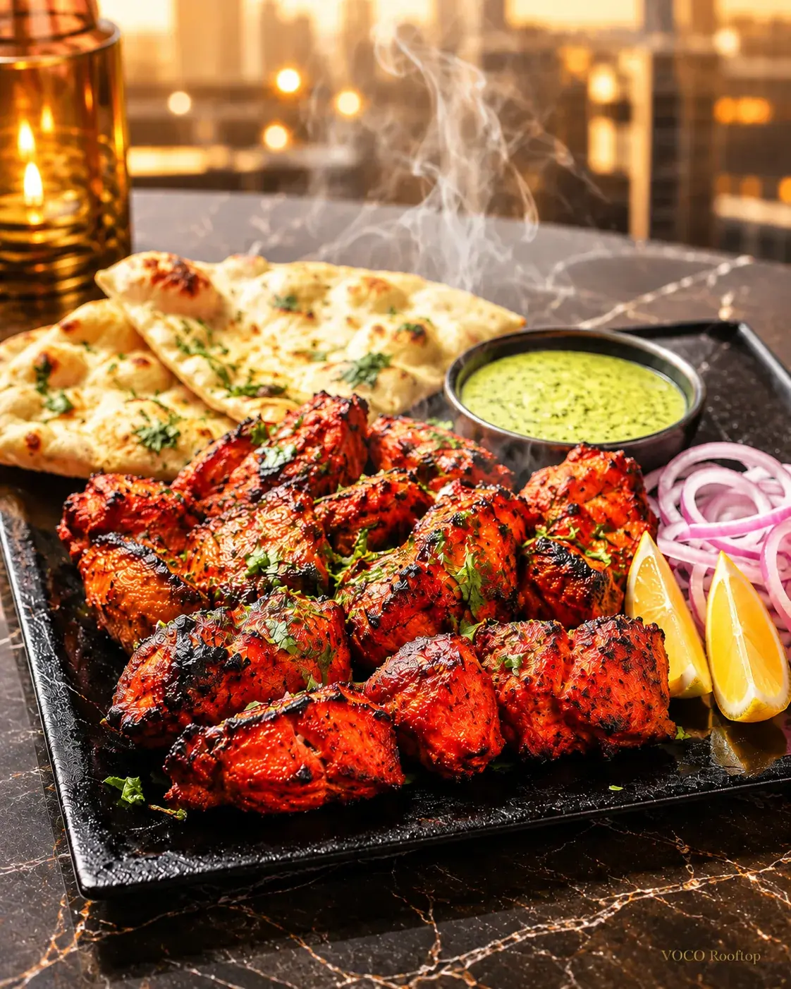 Chicken Tikka Boti at VOCO Rooftop Lahore