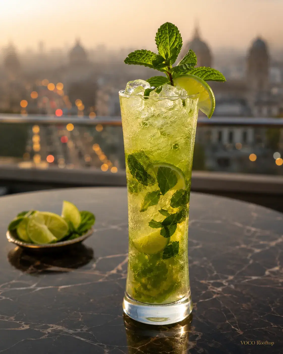 Mint Margarita at VOCO Rooftop Lahore